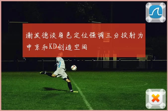 谢泼德谈角色定位强调三分投射为申京和KD创造空间